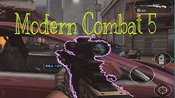 Modern Combat 5 - Android Walkthrough Gameplay Part 1