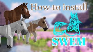 (EASY) How to Install SWEM - The Best Minecraft Horse Mod | Pinehaven screenshot 4