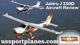 Jabiru J230D Light Sport Aircraft Review Sport Aviation Expo 2019 Sebring Florida