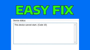 Keyboard & Mouse - This Device Cannot Start (How To Fix)