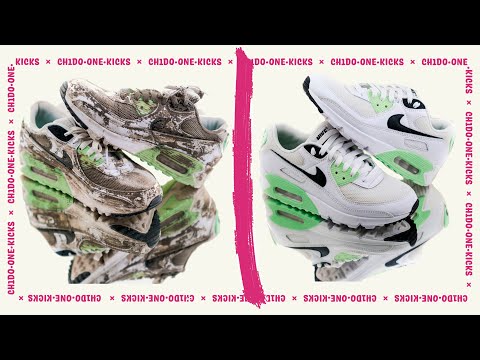 ¿Cómo limpiar unos Air Max 90?