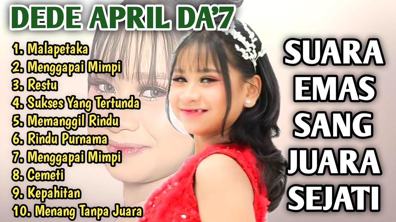 Suara Emas Anak Ajaib Yang Sedang Viral | Album Terbaru Dede April da7 | AI