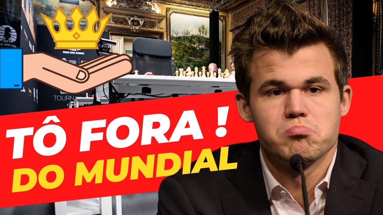 Magnus Carlsen desiste de seu título mundial e substituí-lo não