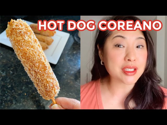 Aprenda a fazer um delicioso hot dog coreano - TV Gazeta - Você por perto.  Tudo certo!