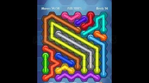 Pipe Lines: Hexa - Size 10 Mania Level 131-140 Solution