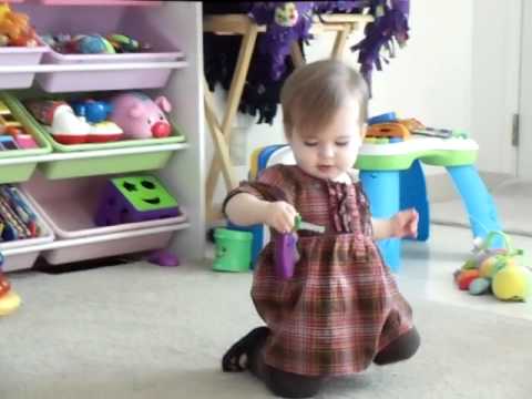 14 month old walking