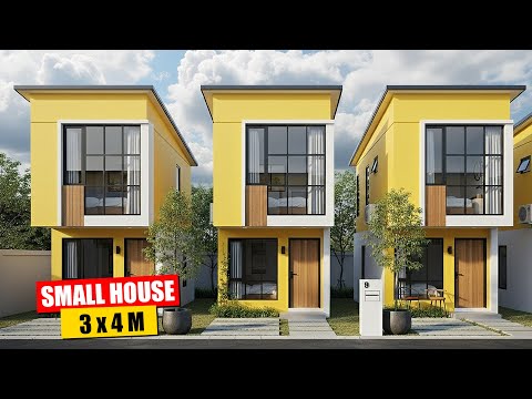 Small House Design 3x4 Meters 12 Sqm