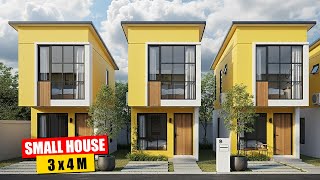 Small House Design 3x4 Meters 12 Sqm