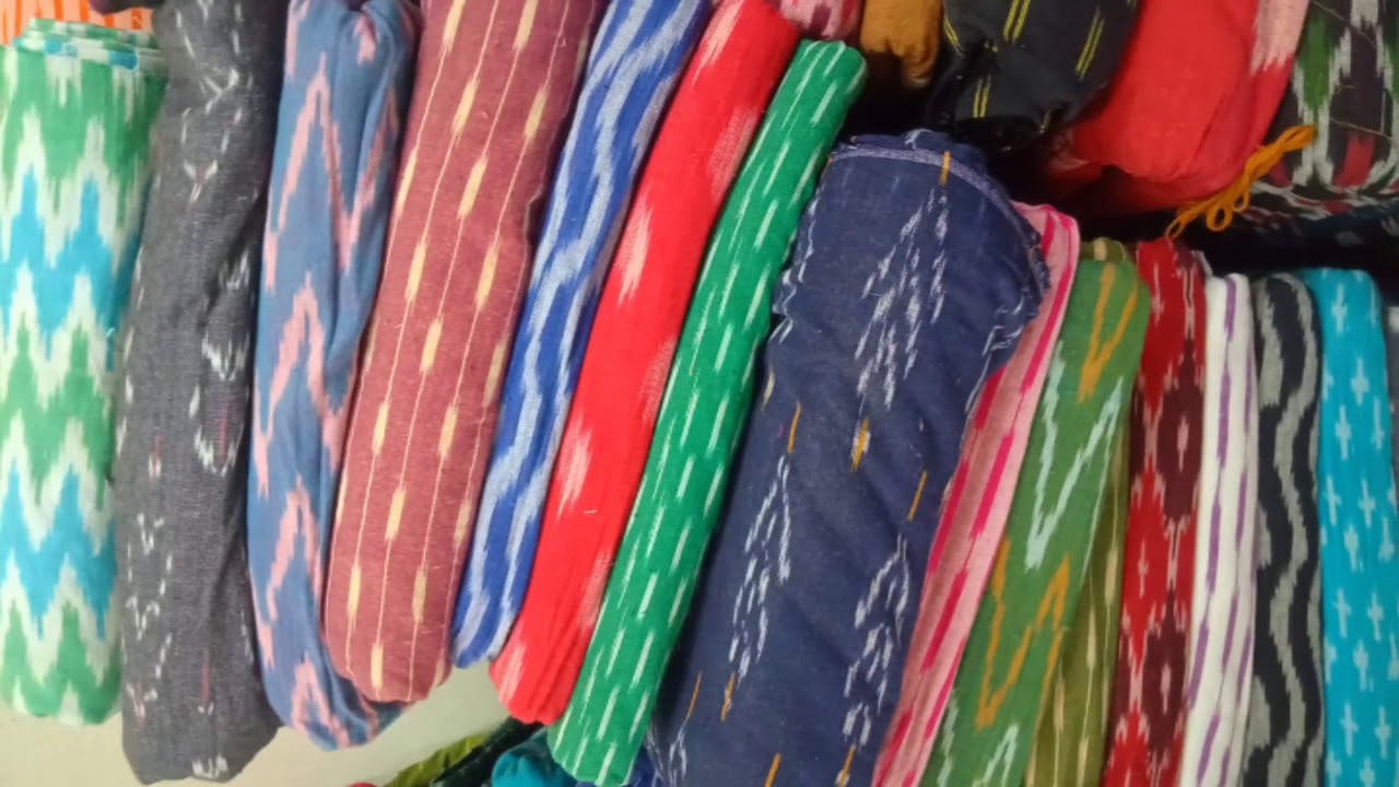 SFG106 ikkat cotton running fabric - Rs 250/mtr - YouTube