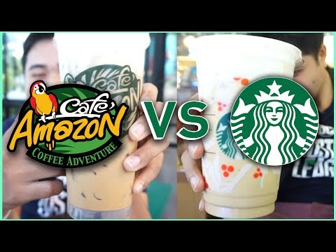 กาแฟสตาร์บัค (starbuck) vs กาแฟอเมซอน (amazoncafe) | สุภาพสตูดิโอ