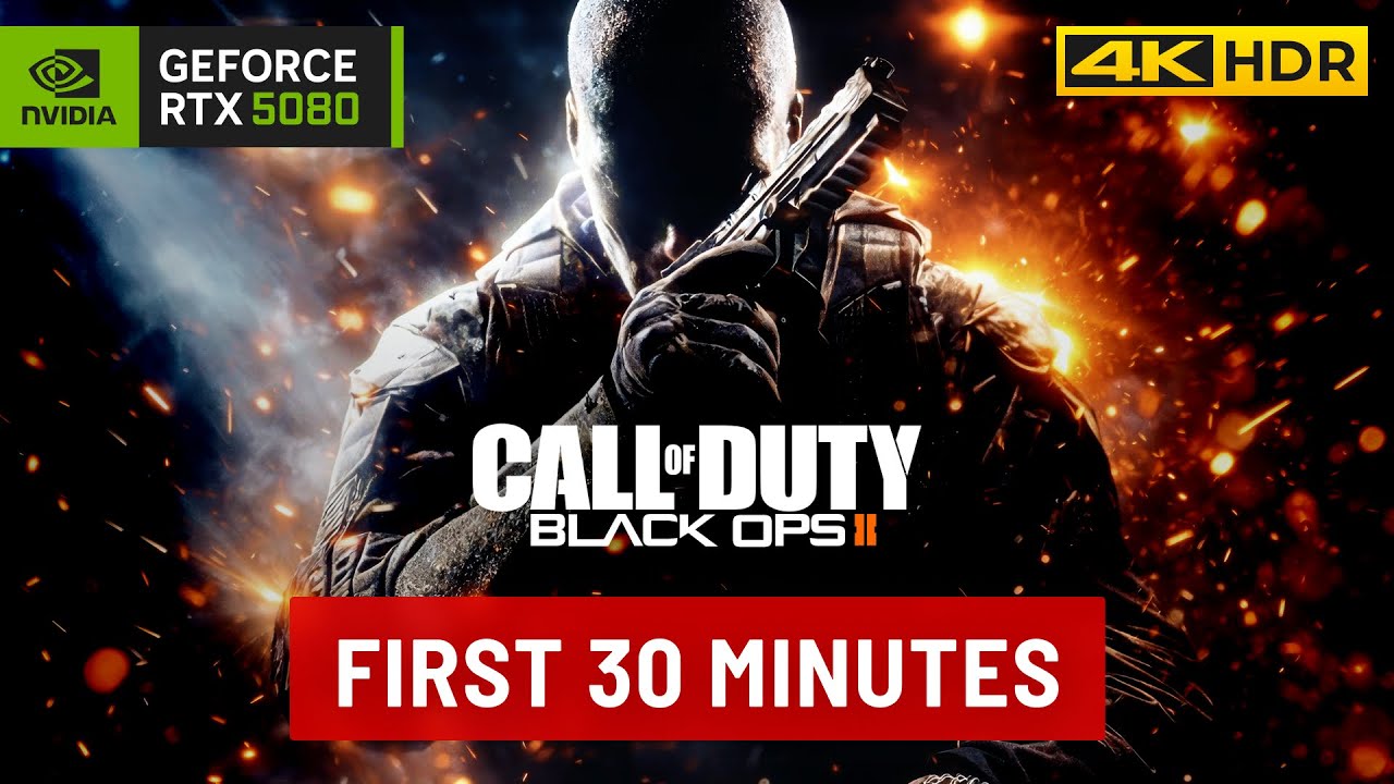 Call of Duty: Black Ops 2 - First 30 Minutes Campaign Gameplay [ULTRA ...