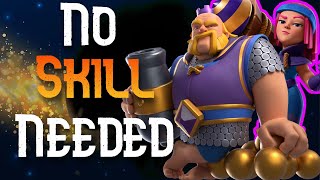 Royal Giant With Firecracker and Lightning Cards😀 | Royal Giant Deck | Clash Royale