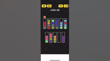Ball Sort stage 319 #games #puzzle #ballsort