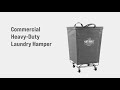 Seville Classics® | Commercial Heavy-Duty Laundry Hamper