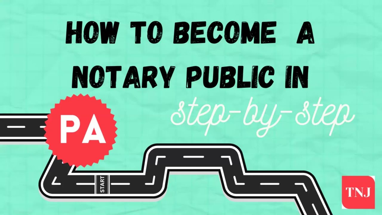 How To Become A Notary In PA Step By Step Walkthrough YouTube How To Become A Notary In PA Step By Step Walkthrough YouTube