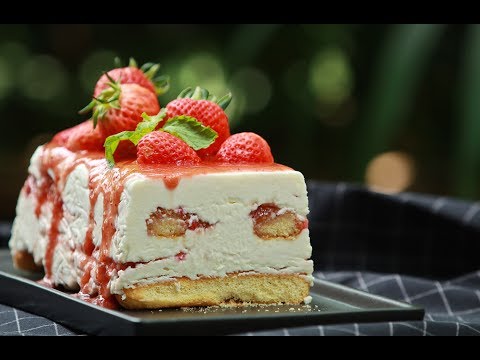 วีดีโอ: สตรอว์เบอร์รี่ชีสเค้กกับริคอตต้า