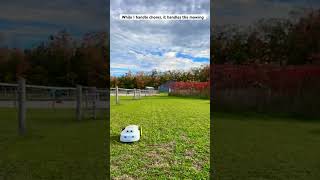 Zero effort. Full precision #bestmow #robotmower #timelapse #rtk #farmtech