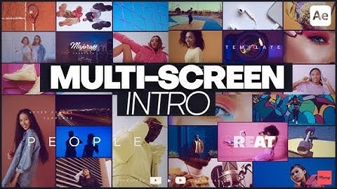 Multi-Screen Intro | After Effects Template