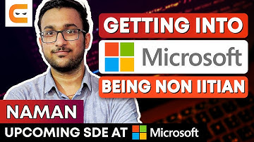 Getting Into Microsoft Being Non-IITian | Coding Ninjas