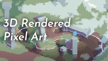 3D Rendered Pixel Art: Shader Progress