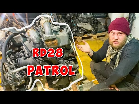 Видео: Обзор дизельного мотора RD28 на Nissan Patrol Y60 / Y61