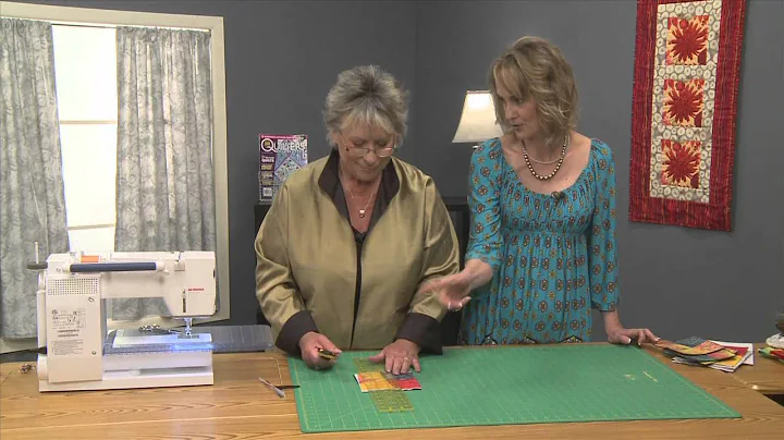 How to Make Colorful Quilted Coasters with Carol Ann Waugh, Part 2