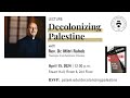 Decolonizing palestine with rev dr mitri raheb