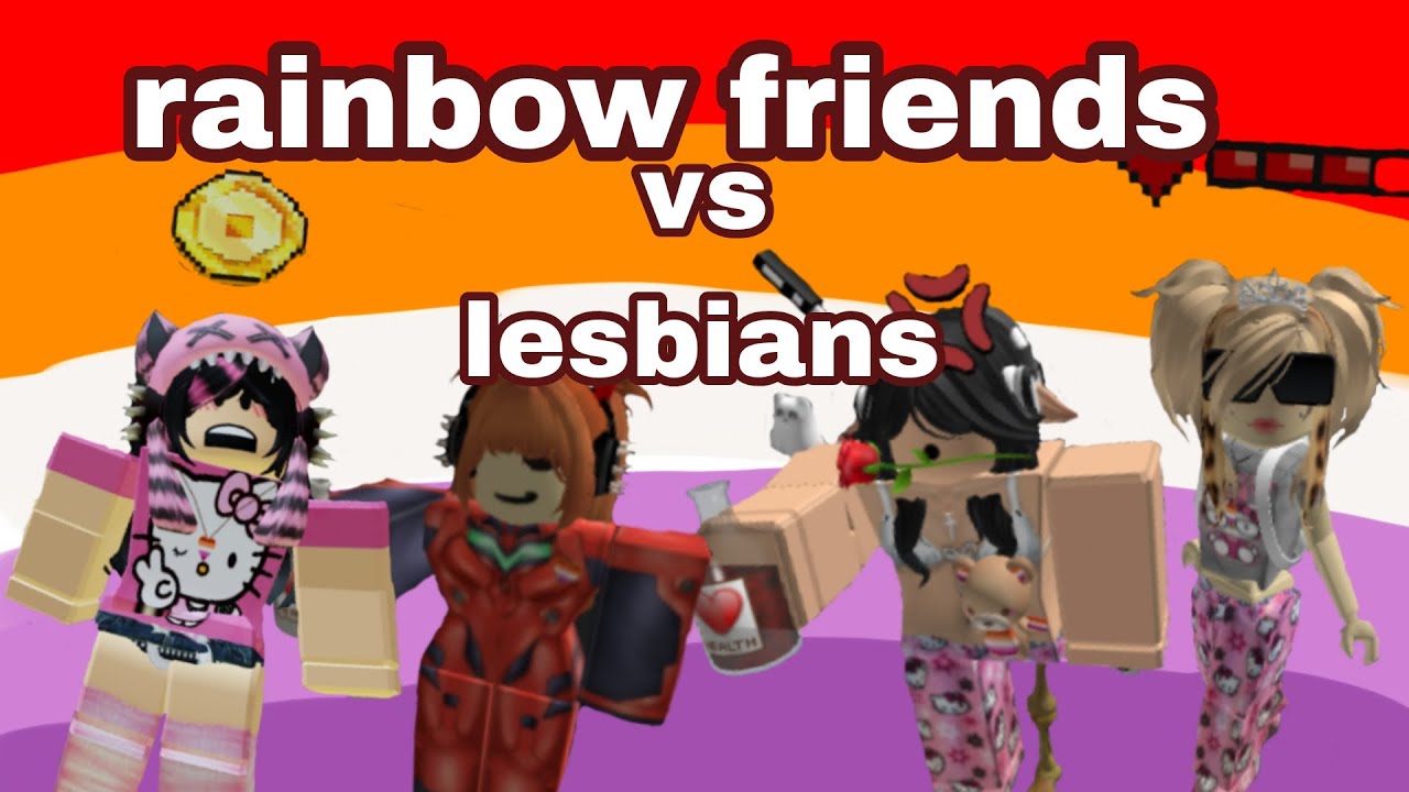 Lesbians Play Rainbow Friends Roblox Funny Moments YouTube 