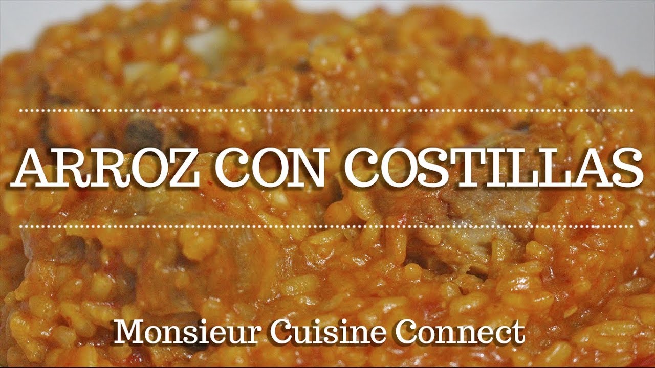 ARROZ CON COSTILLAS en Monsieur Cuisine Connect | Ingredientes entre dientes