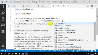 Middleware in GoLang