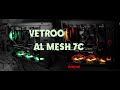 New  vetroo almesh7c compact atx pc case