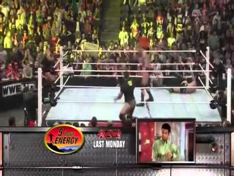 WWE Raw 25 4 11 WWE Slam Of The Week Presented By 5 Hour Energy