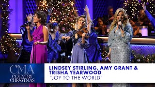 Lindsey Stirling, Amy Grant, and Trisha Yearwood – “Joy To The World” CMA Country Christmas 2023