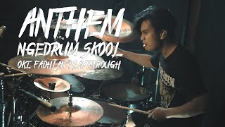 NGEDRUM SKOOL ANTHEM (DRUM PLAYTHROUGH) - OKI FADHLAN