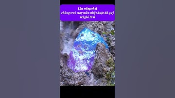 Chàng trai mắn mắn nhặt được viên đá lạ trên rừng, ai ngờ viên đá trị giá 10 tỉ #spinel #ruby