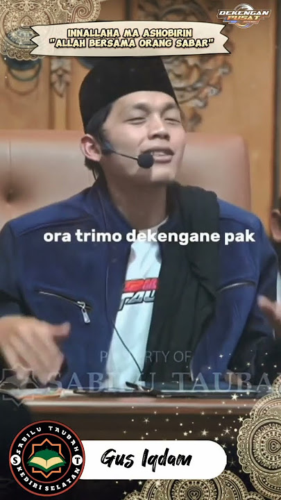 'Innallaha Ma Ashobirin' Allah Bersama Orang Sabar #palingdicari #sholawat #gusiqdham #fypシ゚viral
