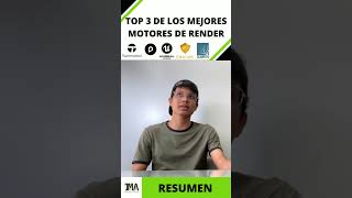 TOP 3 de los mejores Motores e Render #arquitectura #lumion #unrealengine #autocad #revit