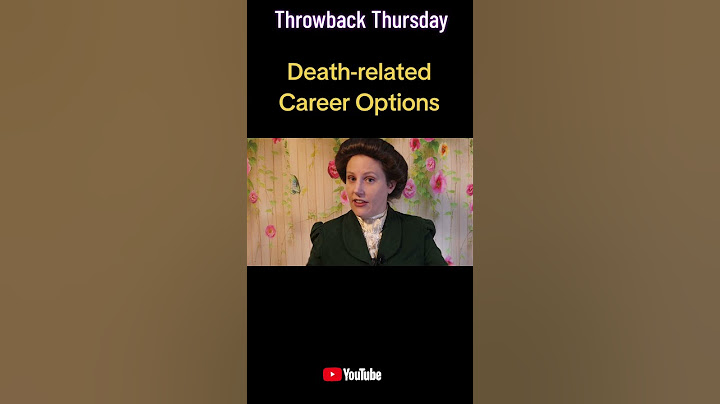So you want to work in a death-related career? #careers #year12 #seniors #highschool #death #shorts