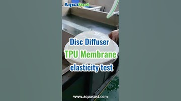 TPU Membrane Diffuser Elasticity Test – Extreme Stretch Resistance! #diffusers #membrane