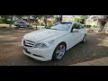 2010 Mercedes Benz E350 coupe