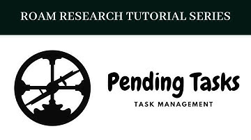 Roam Research Query Tutorial: Pending Tasks for Task Management and Task Dashboard Using Queries