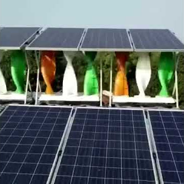 Introducing Solarmills - a Wind Solar Hybrid Generator