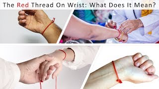Put a RED THREAD in your left hand and watch what happens | Natural Cares