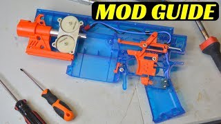 [MOD GUIDE] WORKER SWORDFISH (Nerf Stryfe) and How To Fit The OFP Serenity Cage