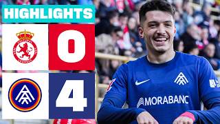 Cultural y Deportiva Leonesa 0 - 4 FC Andorra | LaLiga Hypermotion Highlights