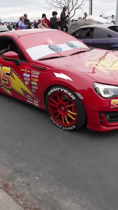 I found the real Lightning McQueen
