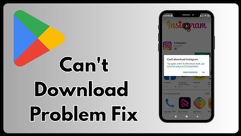 Fix Can’t Download Problem on Play Store | 100% Working Solution (2025)