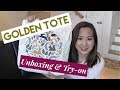 Golden Tote Unboxing | Try-on | Review | January 2018