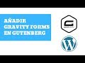 Añadir Gravity Forms con Gutenberg