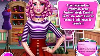 Shoe designer fashion game for girls screenshot 3